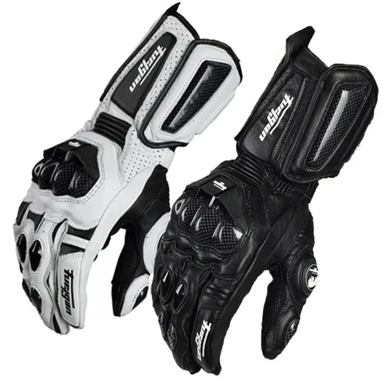 Horse Riding Glove - Guanti da Moto in Vera Pelle