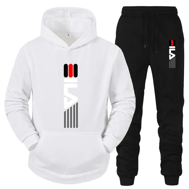 Outdoor Sportswear - Tuta da Uomo con Cappuccio e
