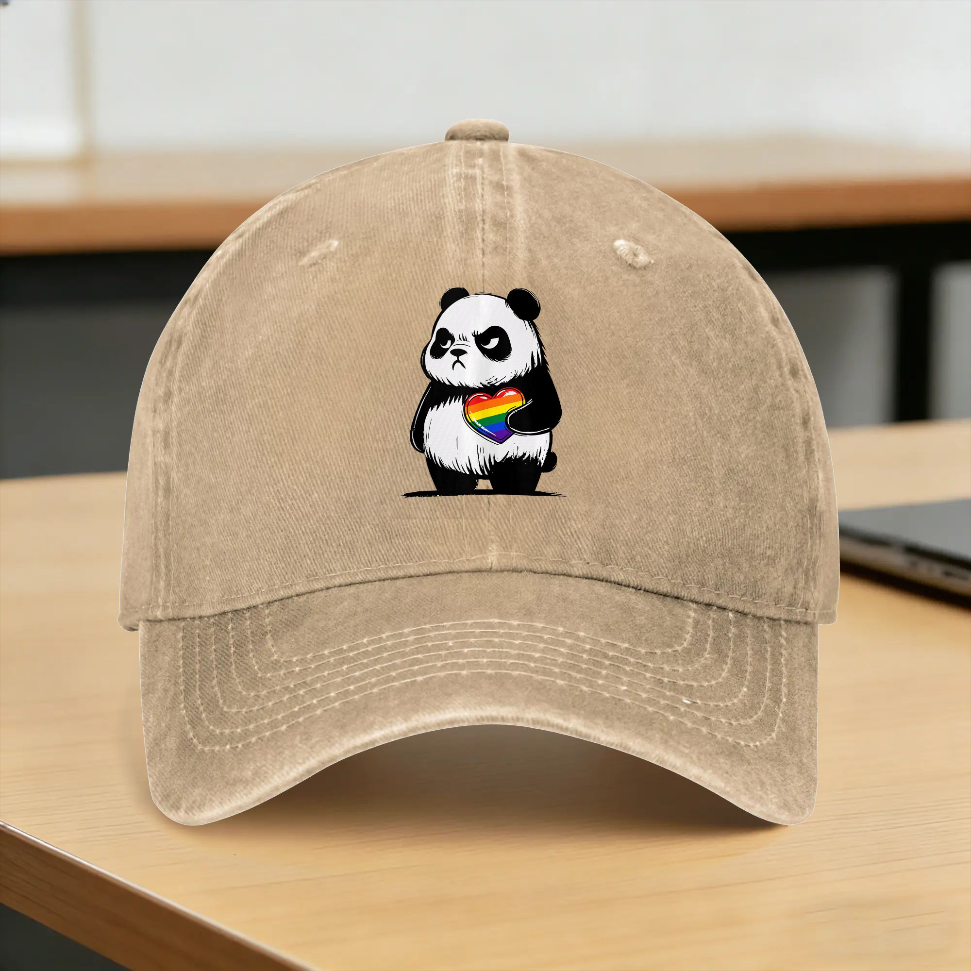 Outdoor Sport Hat Classic - Cappellino da Baseball Angry Panda LGBTQ