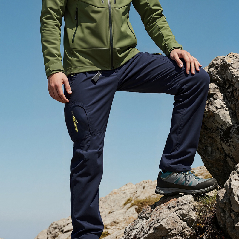 Outdoor Sport Hiking Pants - Pantaloni Leggeri da Uomo Primavera-Estate, Asciugatura