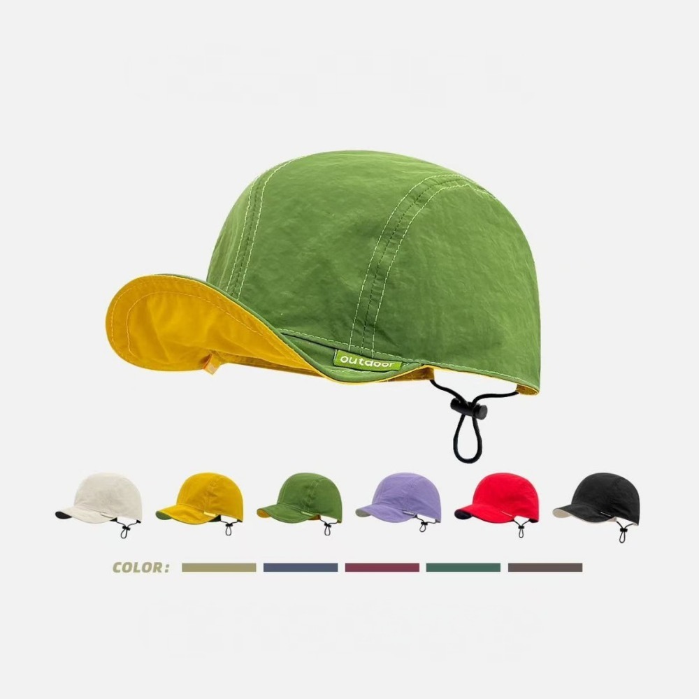 Outdoor Sport Hat Classic - Berretto a tesa corta con ricamo