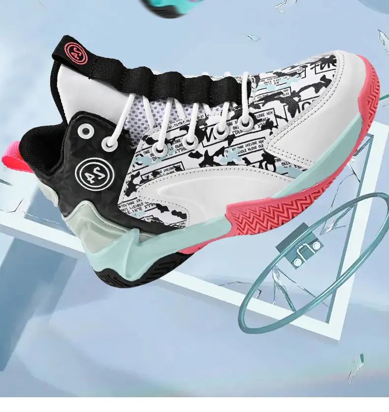 Outdoor Sport Court Flooring - Sneakers da Basket per Ragazze Adolescenti,