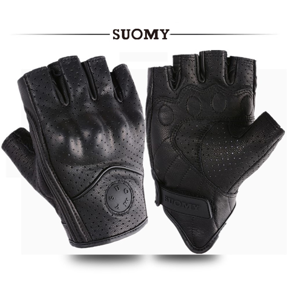 Horse Riding Glove - Guanti da moto estivi con mezze