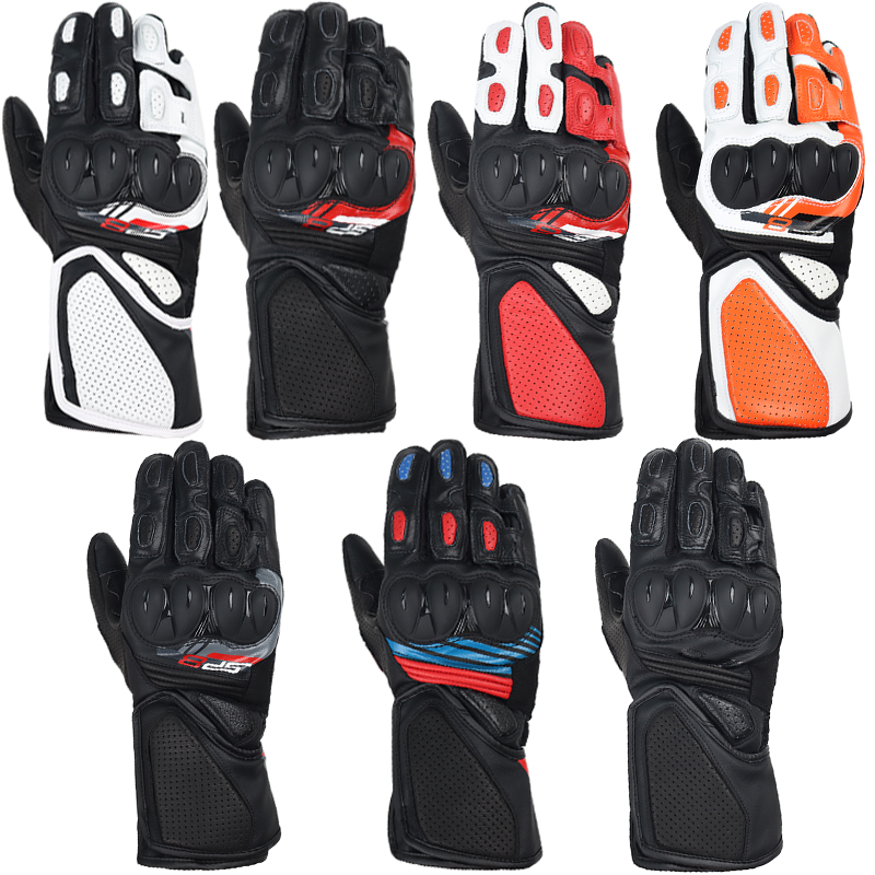 Horse Riding Glove - Guanti da Moto in Pelle a