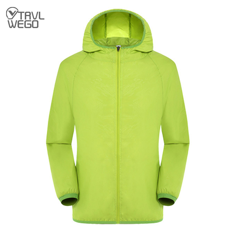 Outdoor Sport Waterproof Jacket - TRVLWEGO Corsa all'aperto Campeggio Escursionismo Giacca