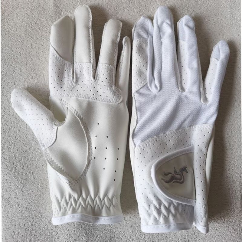 Horse Riding Glove - Guanti Estivi Traspiranti per Equitazione, Leggeri