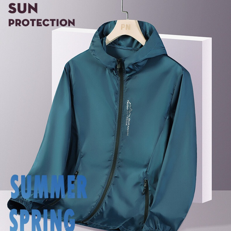 Outdoor Sport Windbreaker - Giacca Leggera Estiva UPF50+ ad Asciugatura
