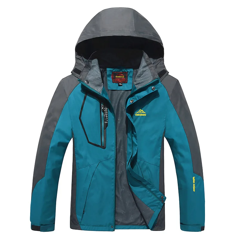 Outdoor Sport Waterproof Jacket - 8XL Primavera Autunno Giacca Donna Uomo