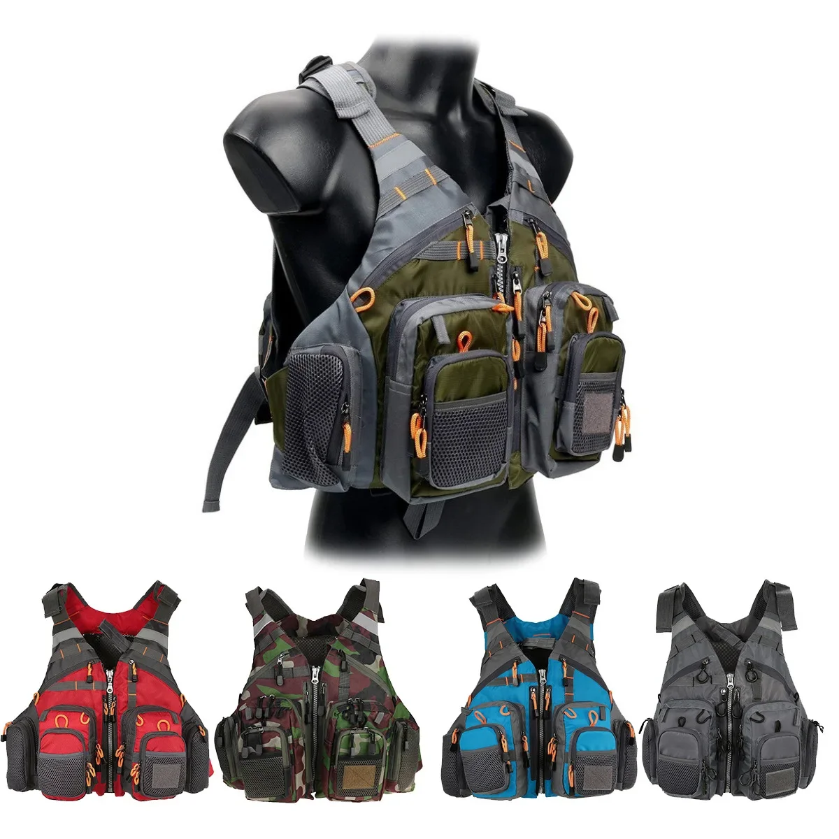 Gilet da pesca regolabile giub - Outdoor Sport Waterproof Jacket recensione e prezzo