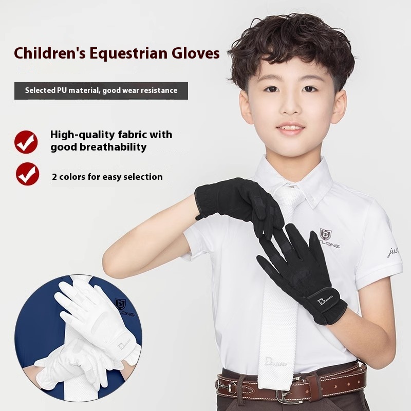 Guanti equestri per bambini, s - Horse Riding Glove recensione e prezzo