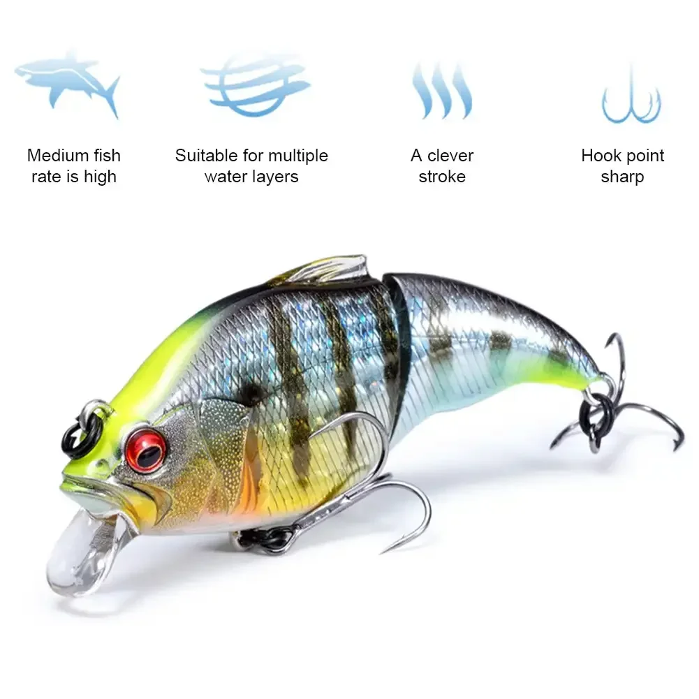 71mm Luccio Trota Bass Pesca E - Outdoor Sports Store recensione e prezzo