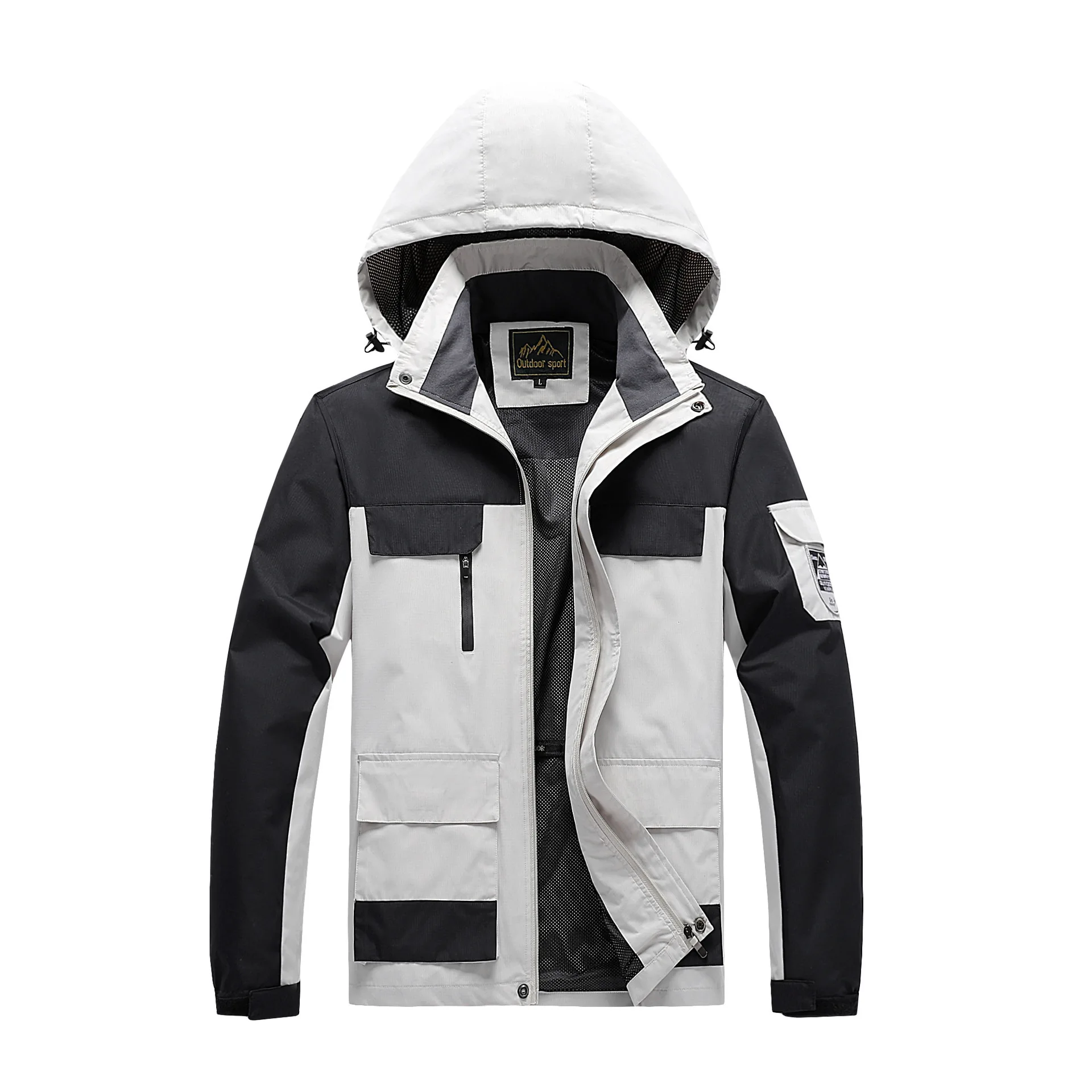 8XL Primavera Autunno Giacca D - Outdoor Sport Waterproof Jacket recensione e prezzo